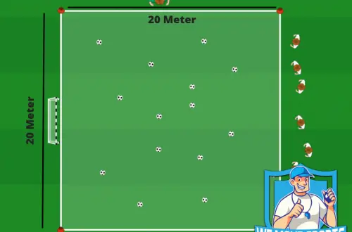Voetbal oefeningen