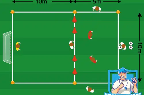 Voetbal oefeningen