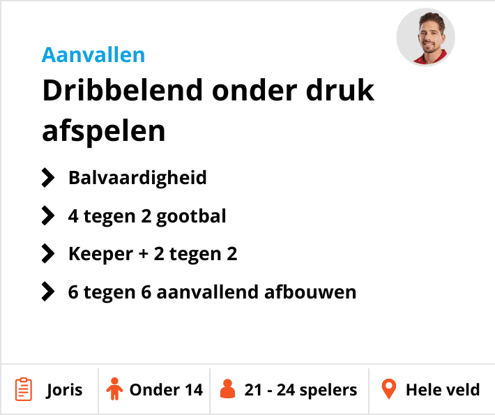 Voetbaltrainingen