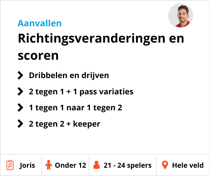 Voetbaltrainingen