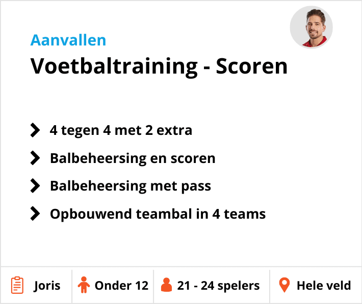 Voetbaltrainingen