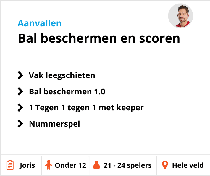 Voetbaltrainingen