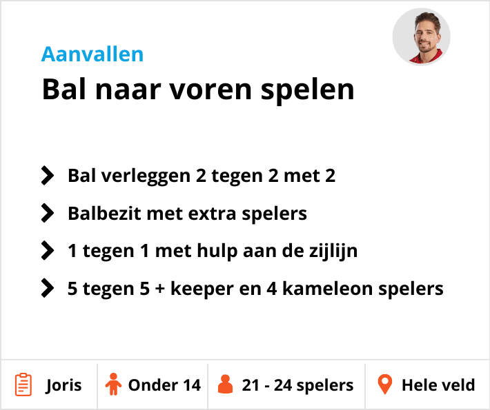 Voetbaltrainingen