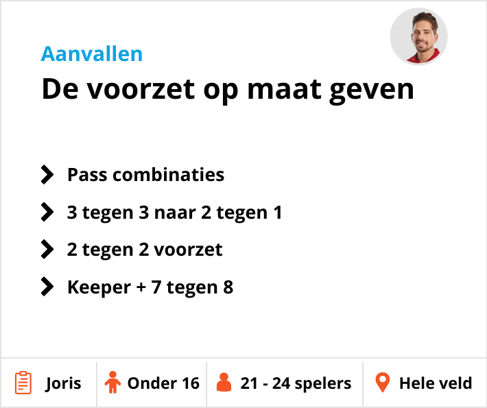 Voetbaltrainingen