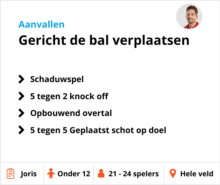 Voetbaltrainingen