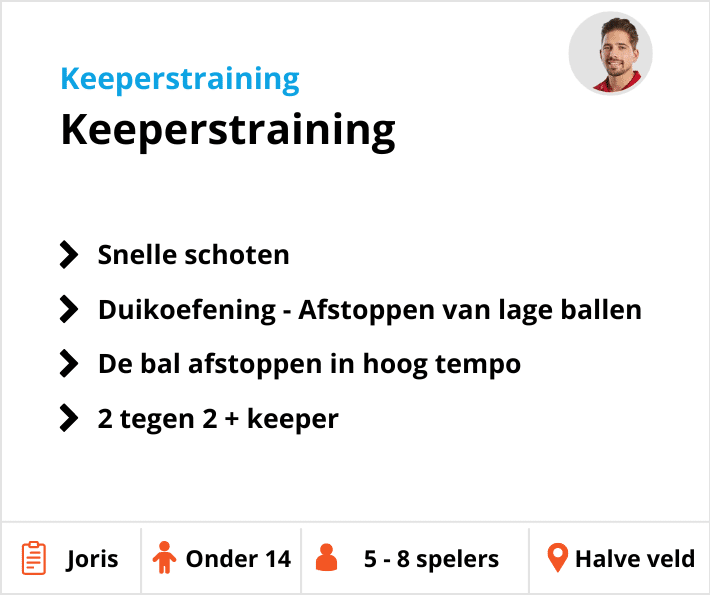 Keeperstraining