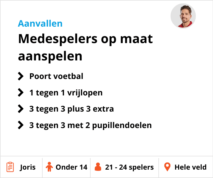 Voetbaltrainingen