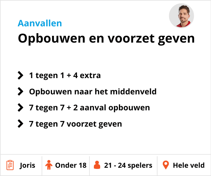 Voetbaltrainingen