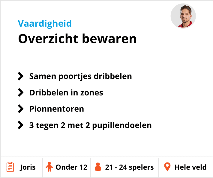 Voetbaltrainingen