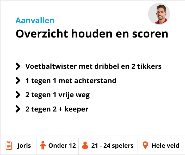 Voetbaltrainingen