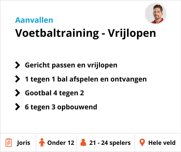 Voetbaltraining